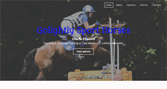 Desktop Screenshot of golightlysporthorses.com